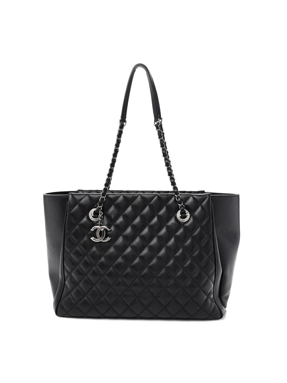 Chanel Lambskin Quilted Shopping Tote #278750C19B